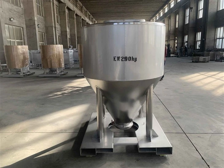Portable Stainless Steel IBC Bin For Batch Production Inter-transfer suppliers Portable Stainless Steel IBC Bin For Batch Production Inter-transfer suppliers