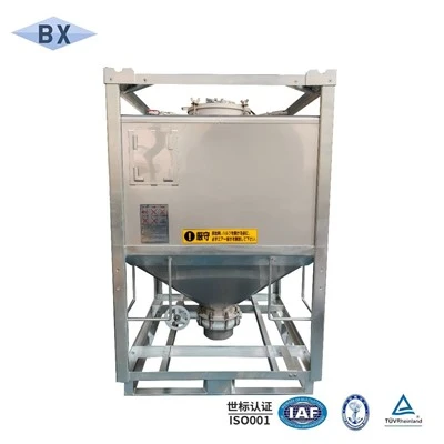 Hochpräzise IBC-Behälter aus Edelstahl für Feinchemikalienpulver